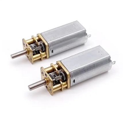 ブラシ 小さなDCギアモーター DC 3V 6V 12V 24V 直径13mm ドアロック用