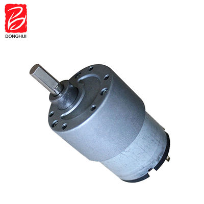 50 RPM ブラシ DC ギアモーター 37mm 炭素ブラシ DC ギアボックス モーター 3V - 24V ロボット
