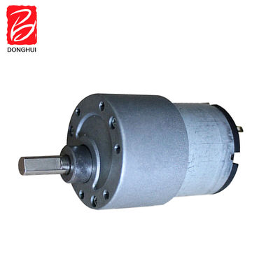 50 RPM ブラシ DC ギアモーター 37mm 炭素ブラシ DC ギアボックス モーター 3V - 24V ロボット