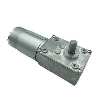 高トルクブラシ DCギアモーター 12V 555 ワームギアモーター 24V 低速