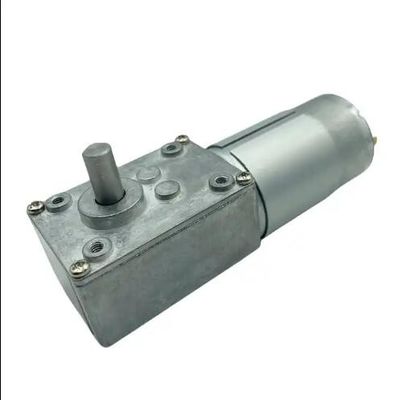 高トルクブラシ DCギアモーター 12V 555 ワームギアモーター 24V 低速