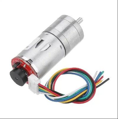 25mmブラシ DCギアモーター コッパー マイクロ電気モーター速度減速 ギア減速器