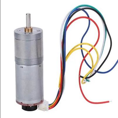 25mmブラシ DCギアモーター コッパー マイクロ電気モーター速度減速 ギア減速器