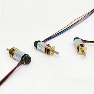 12mm DC マイクロギアモーター パルスホール精密エンコーダー 小減速DCモーター