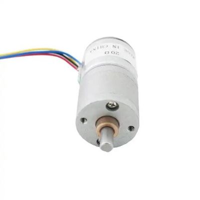 5V DC マイクロギアステッパーモーター 20mm 2相4ワイヤーステッパーモーター