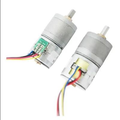 5V DC マイクロギアステッパーモーター 20mm 2相4ワイヤーステッパーモーター