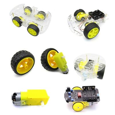 インテリジェントプラスチックマイクロDCギアモーター F130 3V 6V 電動TT DCギアボックスモーター