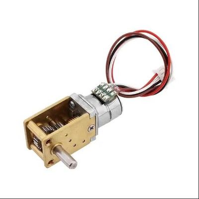 12mm 右角DCワームギアモーター 永久磁石 ブラシレスステップモーター