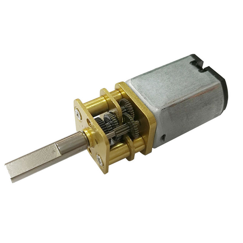 ブラシ 小さなDCギアモーター DC 3V 6V 12V 24V 直径13mm ドアロック用