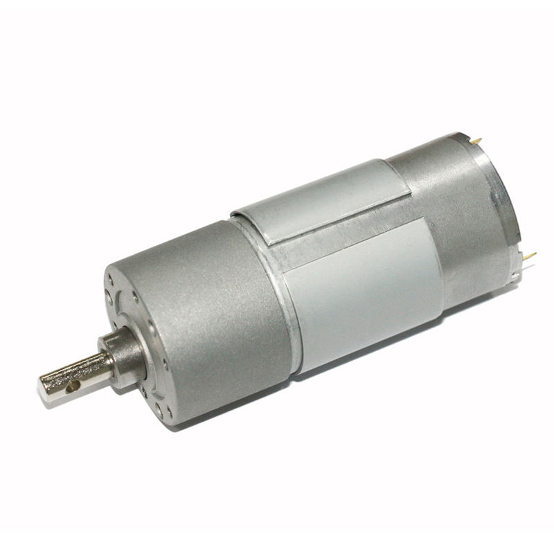 12V 24V 37mm ブラシ直流ギアモーター 555 高トルク 45 55 65 75 rpm 低速